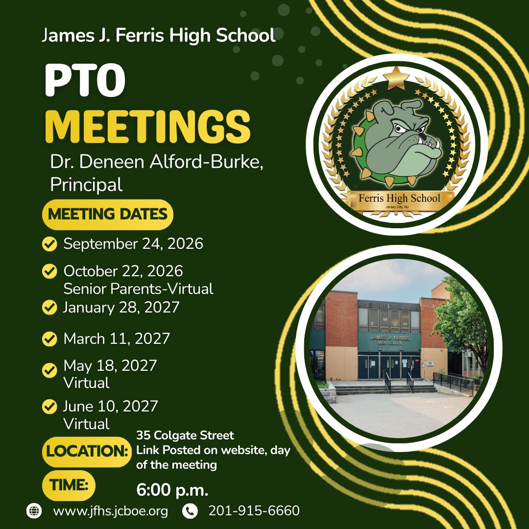 PTO Meeting Flyer 2026-2027